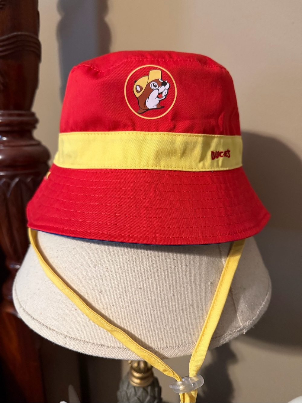 Buc'ees Red & Yellow Kids' Bucket Hat - Reversible!!!